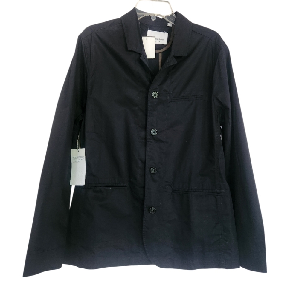 MENS DARK NAVY CASUAL LIGHTWEIGHT BLAZER SZ SMALL NWT